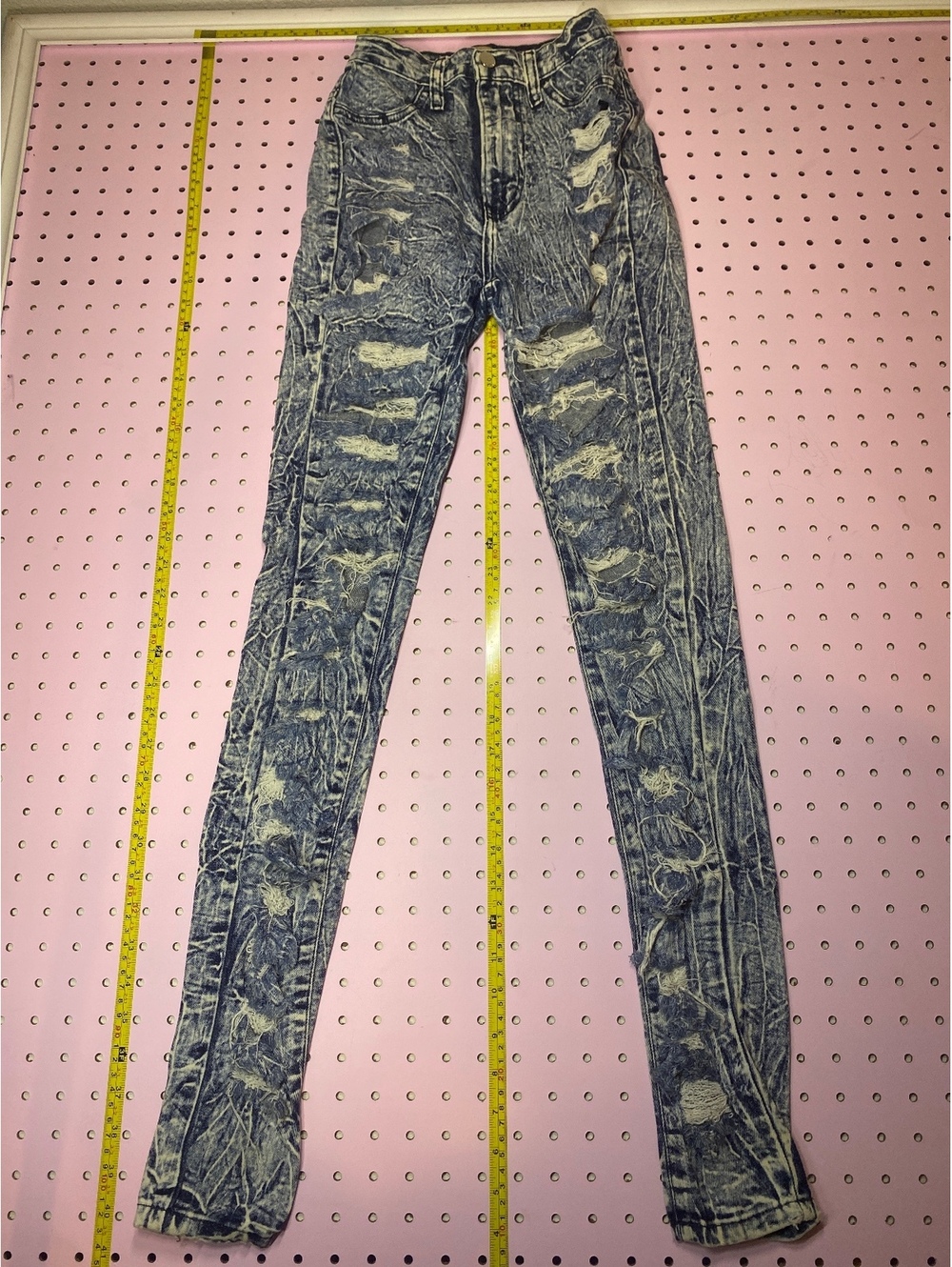 Aphrodite Acid Wash High Waist Skinny Jeans Size 1
